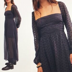 Free People Malina maxi dress S New
